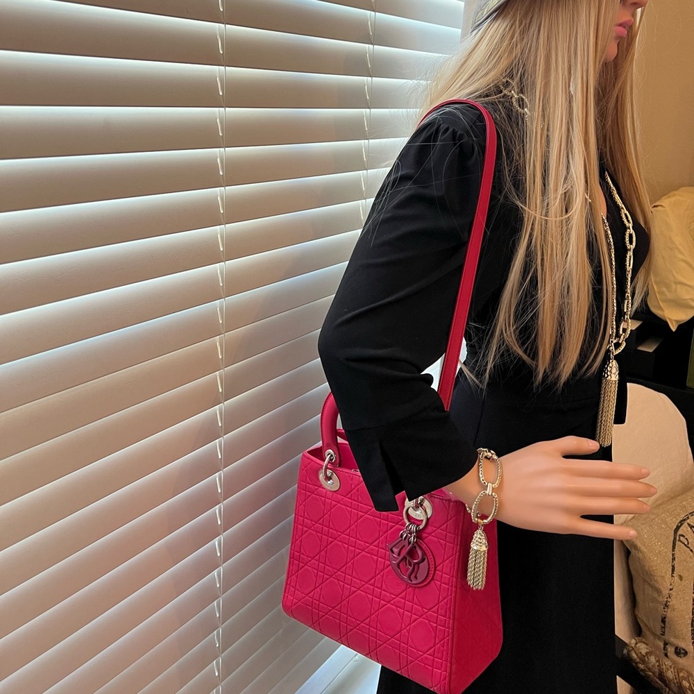 CHRISTIAN DIOR LADY DIOR BAG - Picture 8 of 13